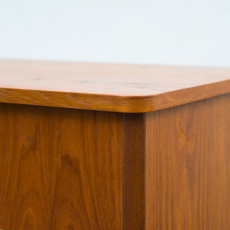 Vintage teak chest of drawers, 1960s