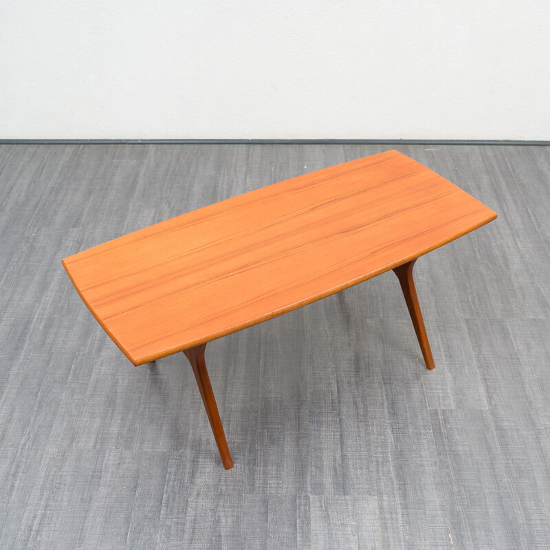 Vintage teak coffee table, 1960s