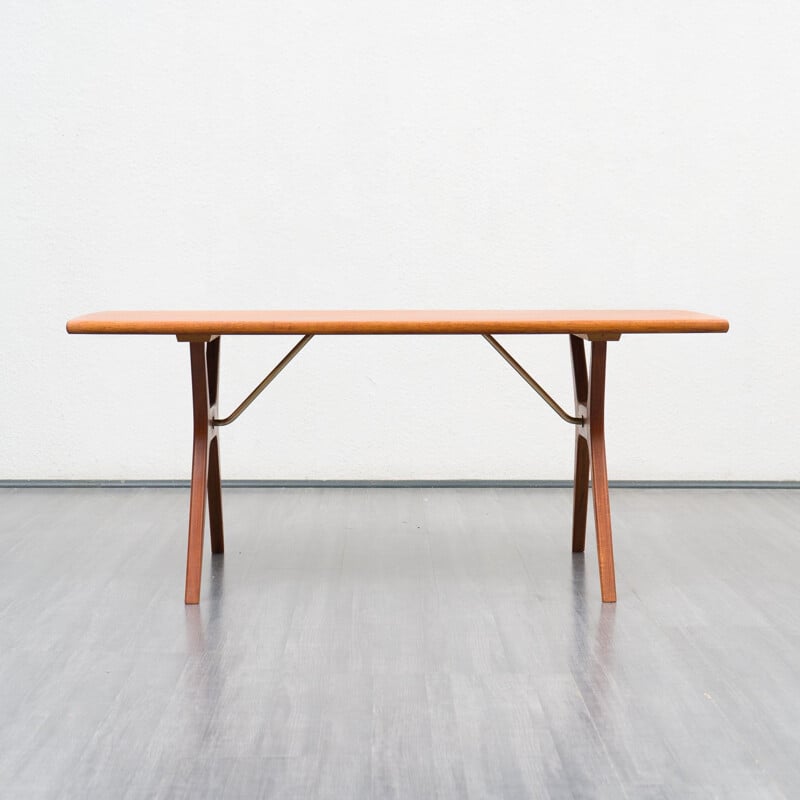 Vintage teak coffee table, 1960s