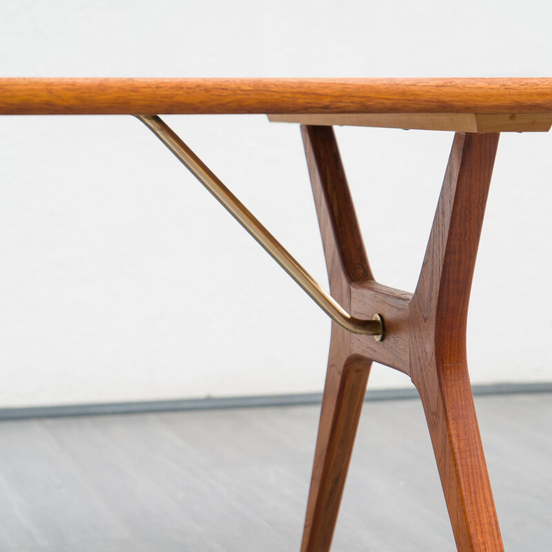 Vintage teak coffee table, 1960s