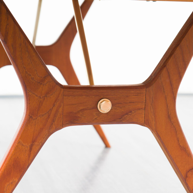 Vintage teak coffee table, 1960s