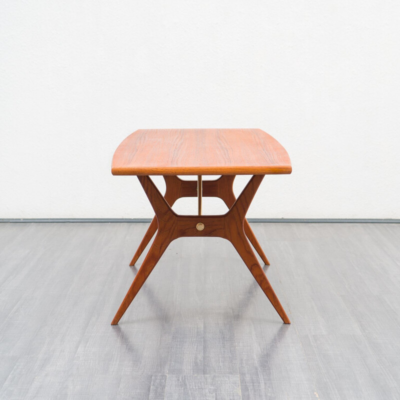 Vintage teak coffee table, 1960s