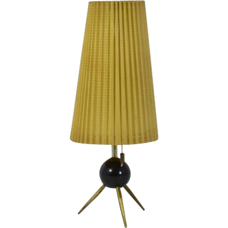 Vintage tripod table lamp by Seeger and Co Kg Stadtilm, 1950-1960