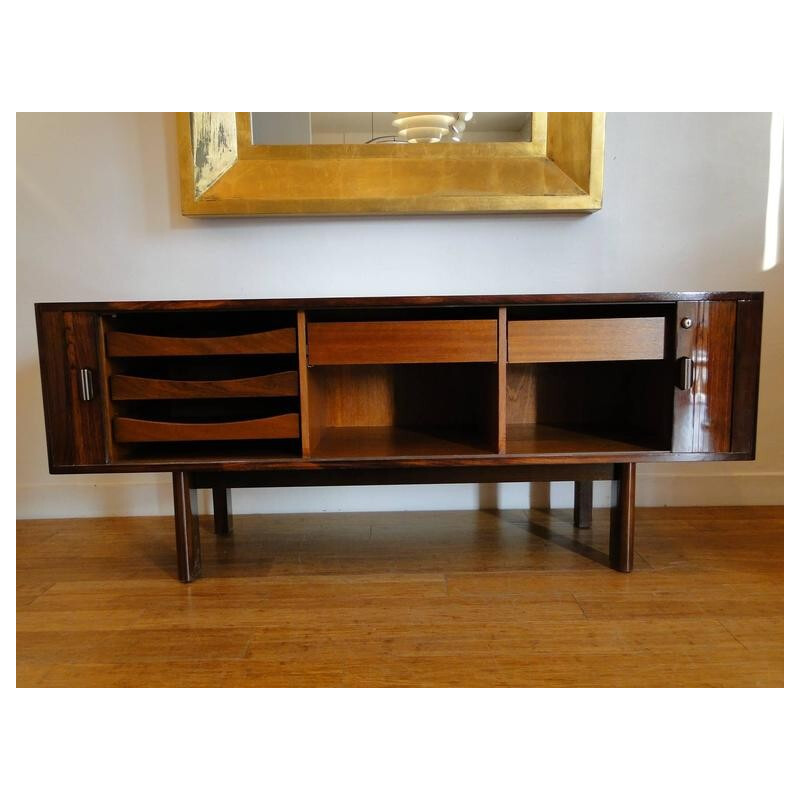 Scandinavian rosewood sideboard, Arne VODDER - 1960s