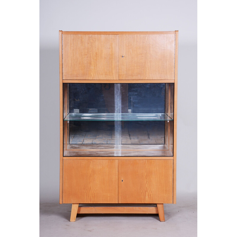 Vintage sideboard in ash, Czechoslovakia 1940