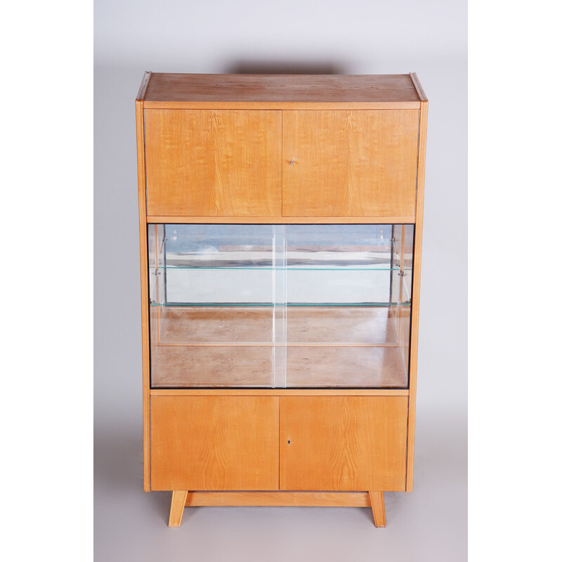 Vintage sideboard in ash, Czechoslovakia 1940