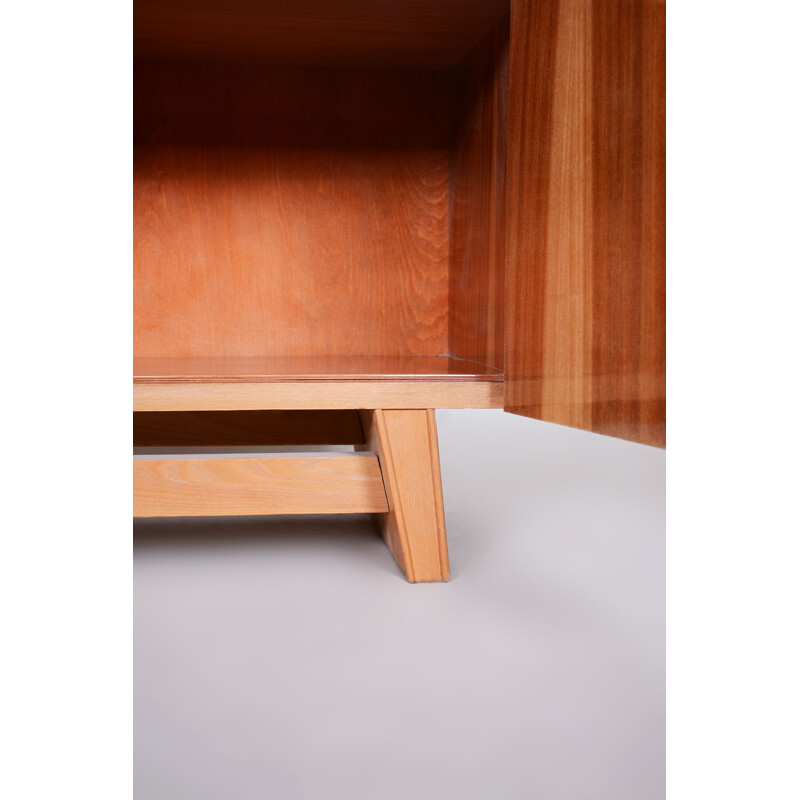 Vintage sideboard in ash, Czechoslovakia 1940