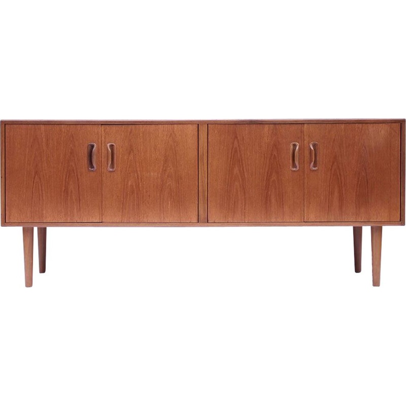 Gplan Scandinavian vintage sideboard in honey teak, 1960