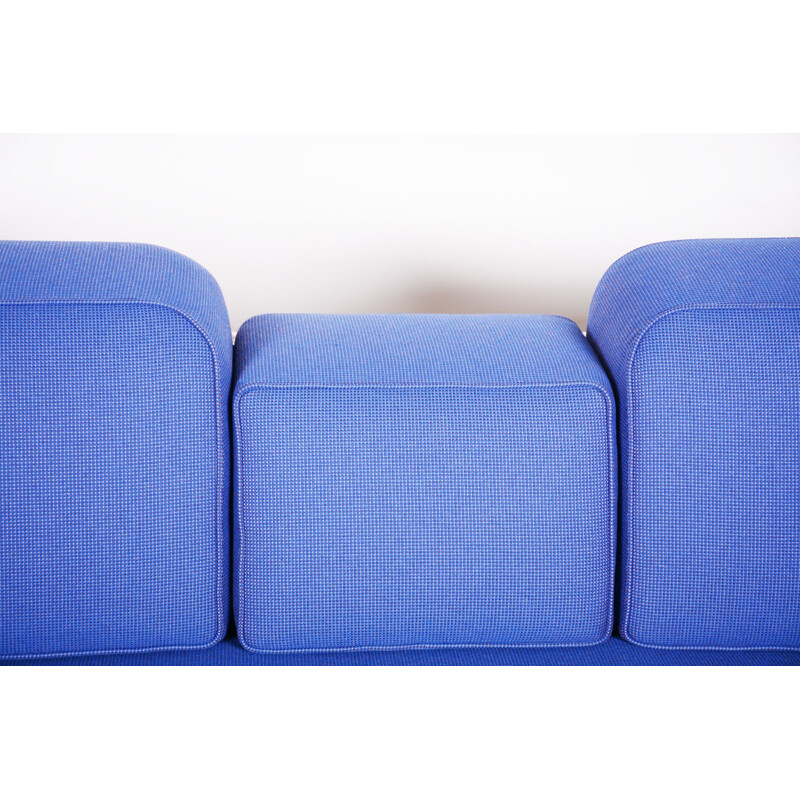 Bauhaus-Sofa in Vintage-Blau, 1930