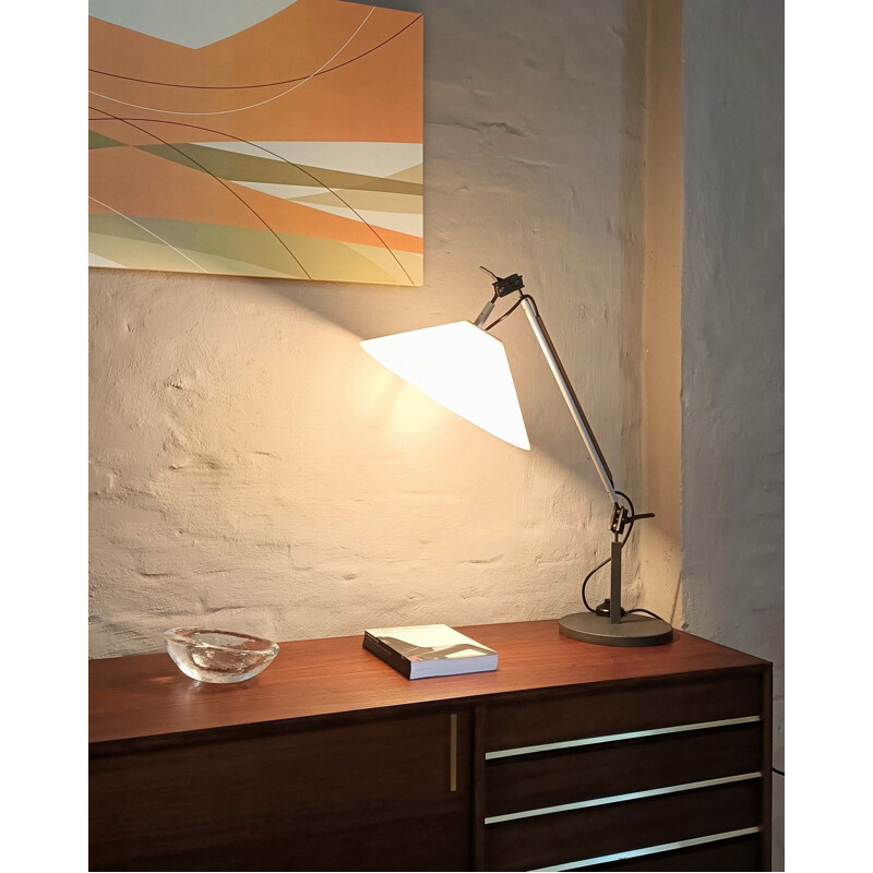 Vintage Aggregato table lamp by Enzo Mari for Artemide, 1970s