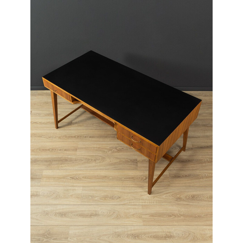 Bureau vintage en noyer de Georg Satink pour Wk Möbel, Allemagne 1950