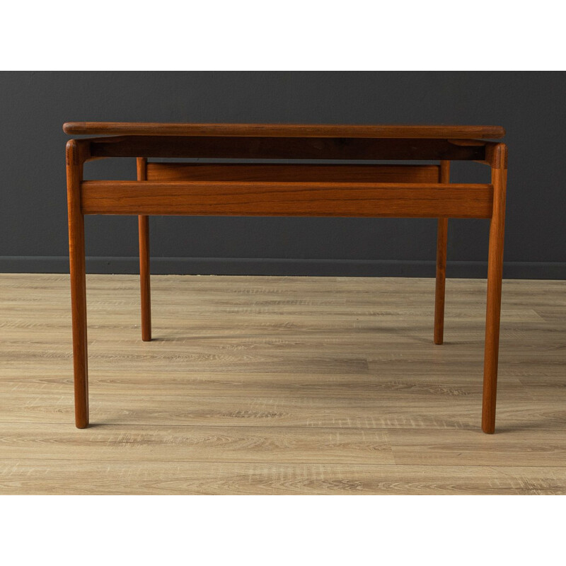 Vintage solid teak and wood coffee table by Trioh, Denmark 1960