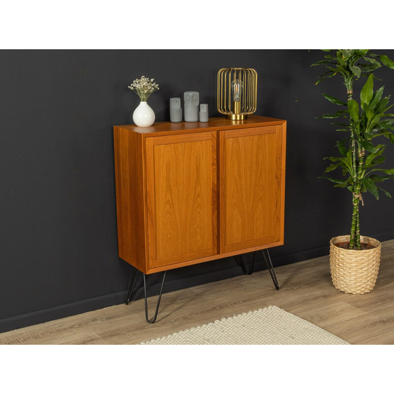 Vintage teak cabinet with two doors, Germany 1960s