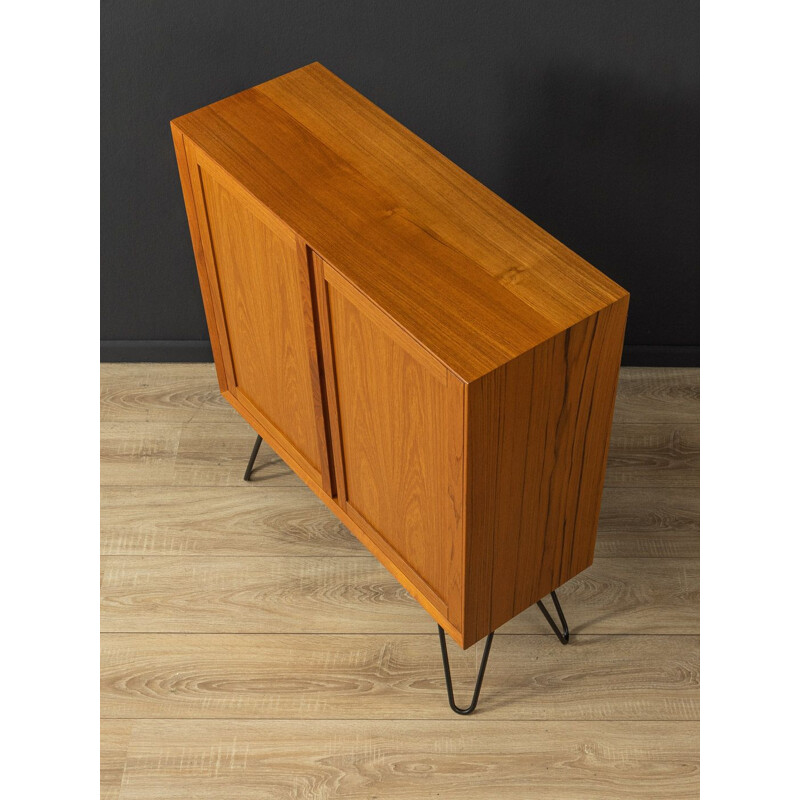 Vintage teak cabinet with two doors, Germany 1960s