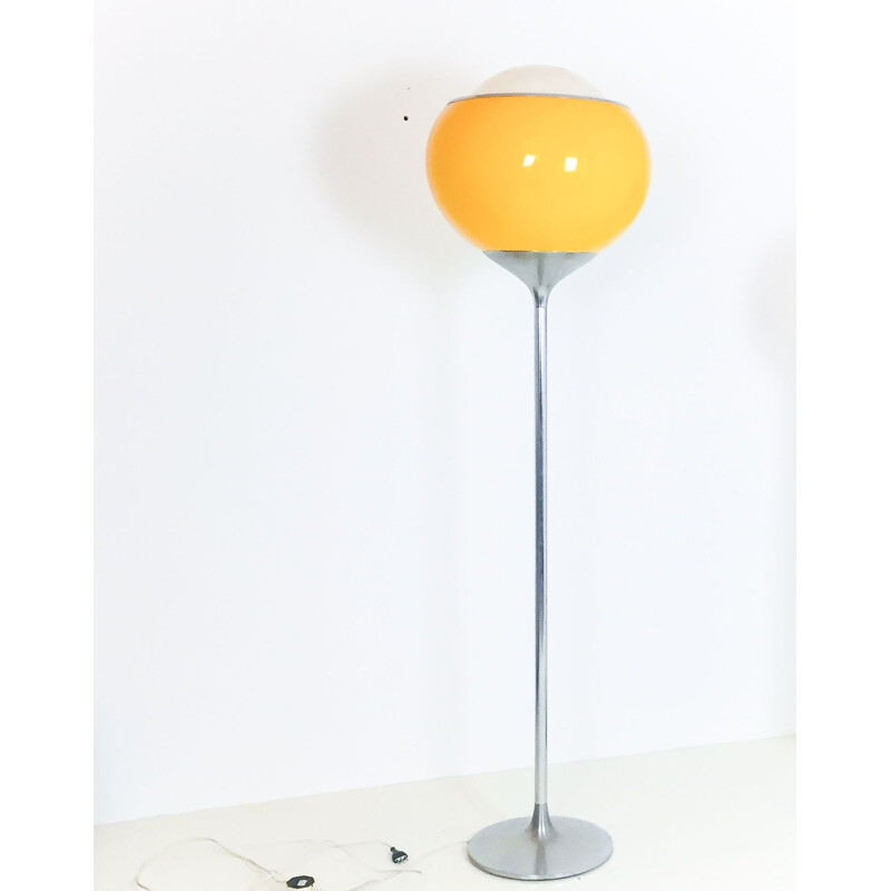 Vintage floor lamp by Harvey Guzzini, 1970s