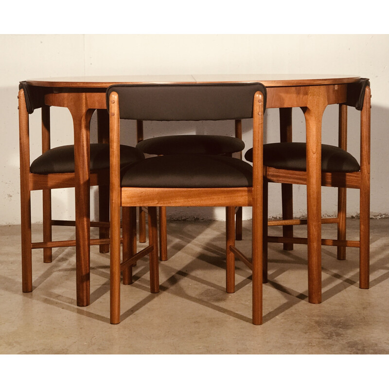 Vintage McIntosh dining set in teak, Scotland 1960s