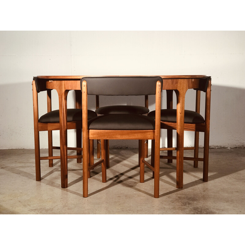 Vintage McIntosh dining set in teak, Scotland 1960s