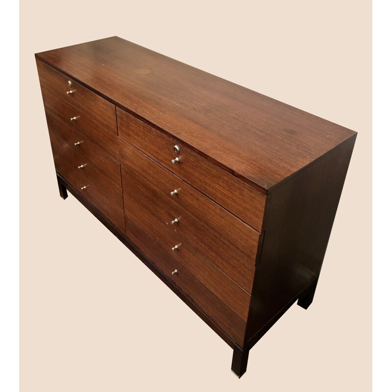 Vintage Mim chest of drawers in rosewood, 1960
