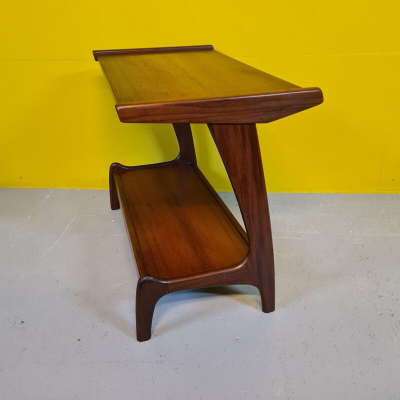 Vintage teak side table by Louis van Teeffelen, 1960s