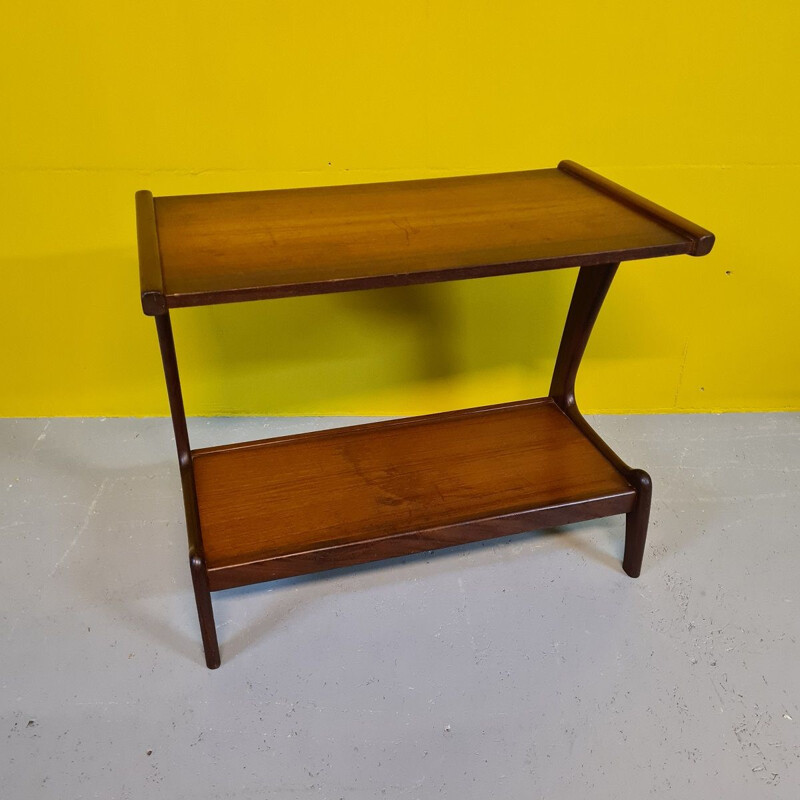 Vintage teak side table by Louis van Teeffelen, 1960s