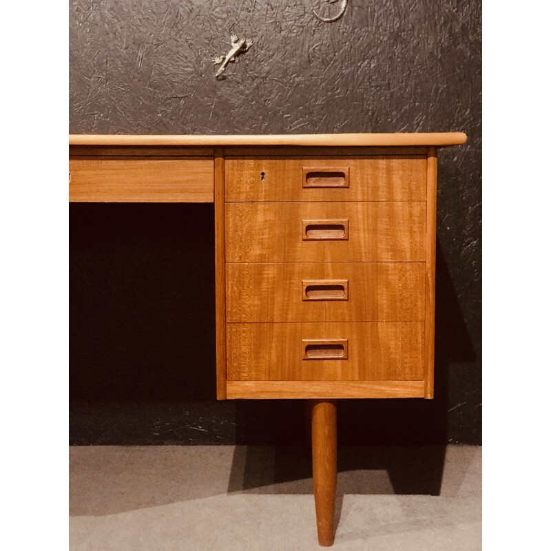 Bureau danois vintage en teck, 1960