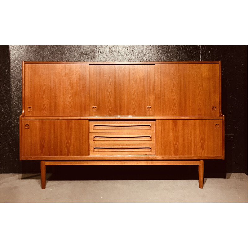 Mid century teak sideboard by Danish Furniture Makers