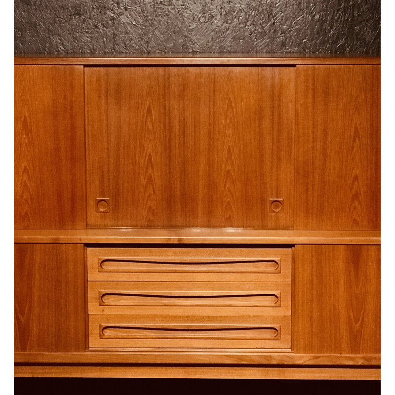 Mid century teak sideboard by Danish Furniture Makers
