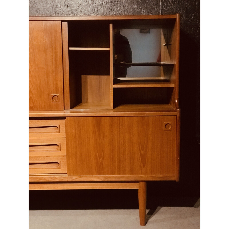 Mid century teak sideboard by Danish Furniture Makers