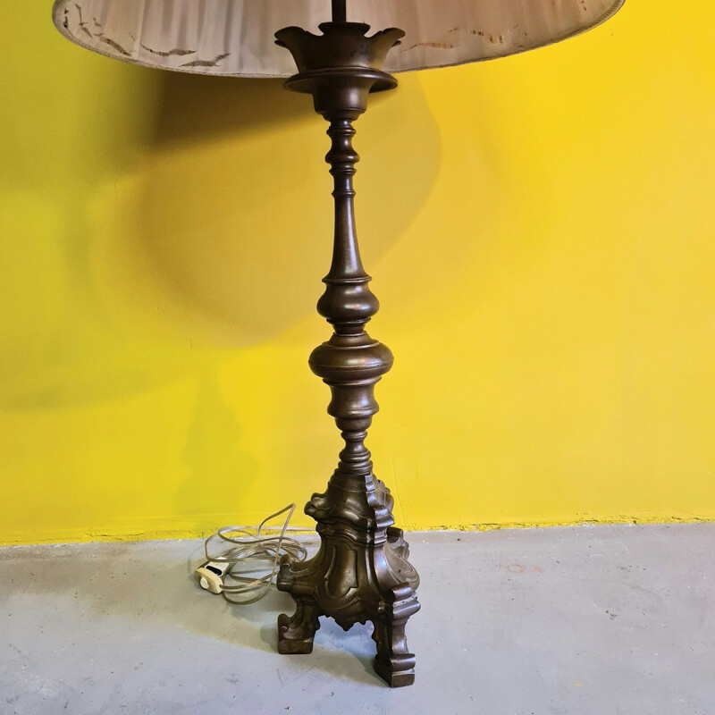 Vintage bronzen tafellamp