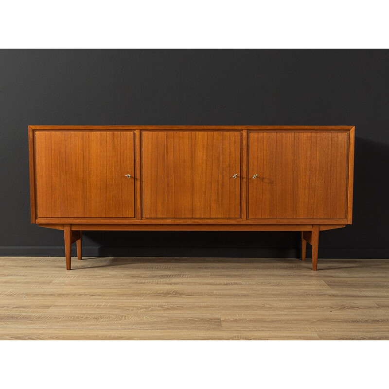 Vintage walnut sideboard, Germany 1960s