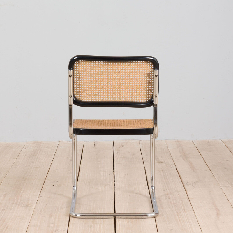 Vintage Cesca chair by Marcel Breuer, Italy 1970s