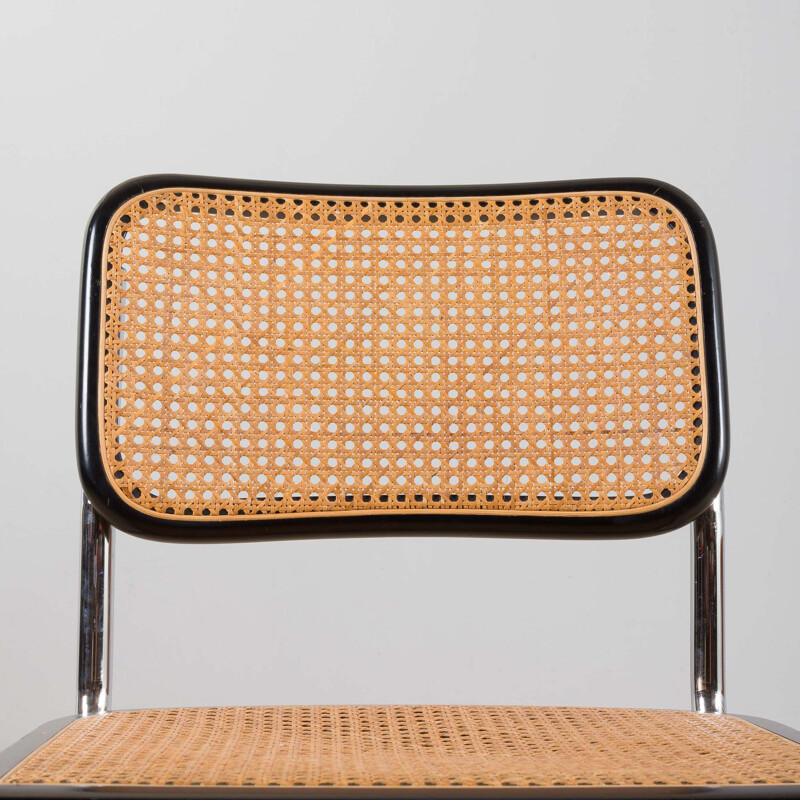 Vintage Cesca chair by Marcel Breuer, Italy 1970s