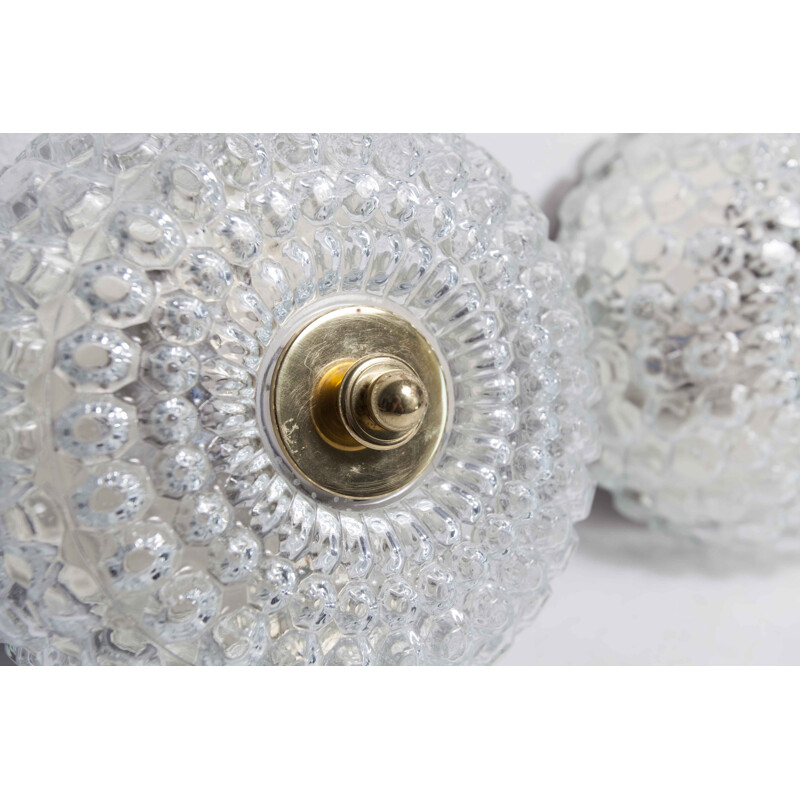 Pair of vintage ceiling lamps Limburg, 1960-1970