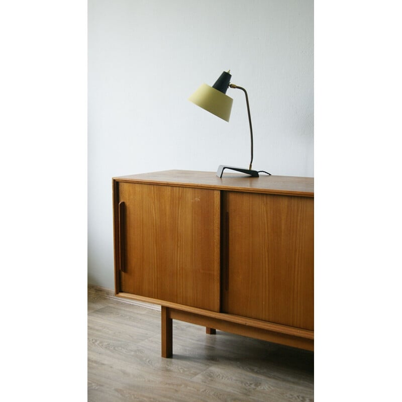 Mid-century brass table lamp, 1950s