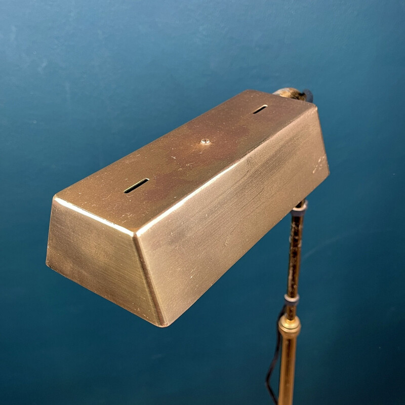 Mid-century brass floor lamp by Relux Milano, Italy 1970s