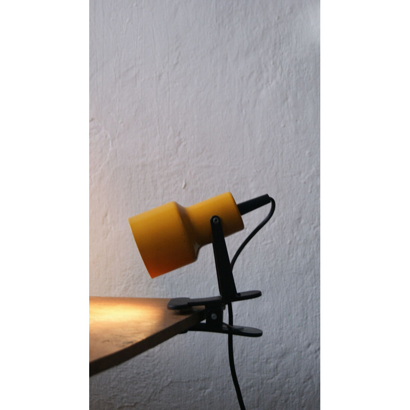 Vintage table lamp with Clip by Solken Leuchten, 1970s