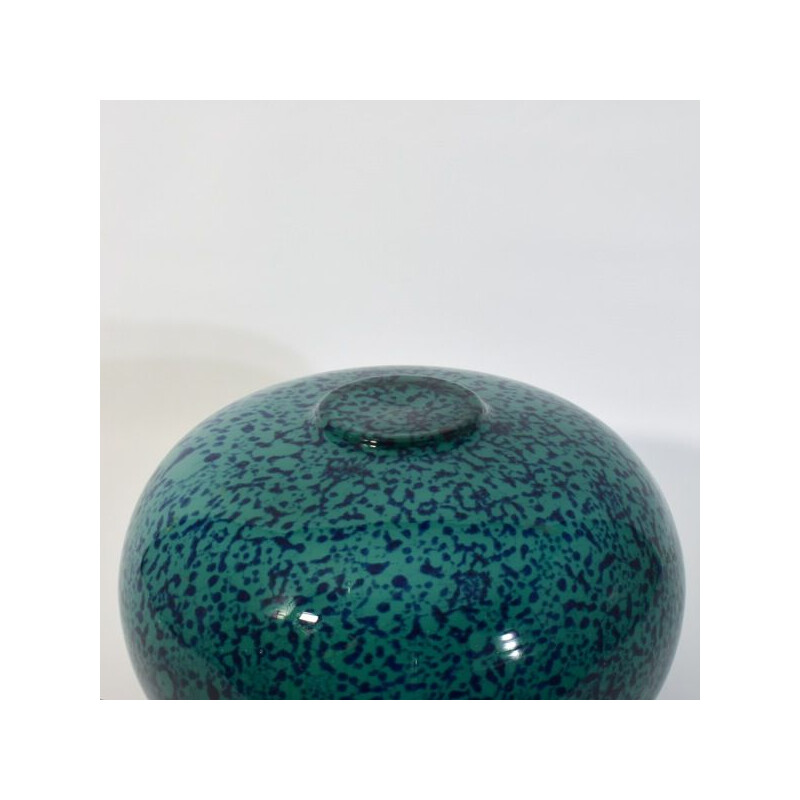 Vintage Vase aus Muranoglas Modell aus gefüttertem Glas