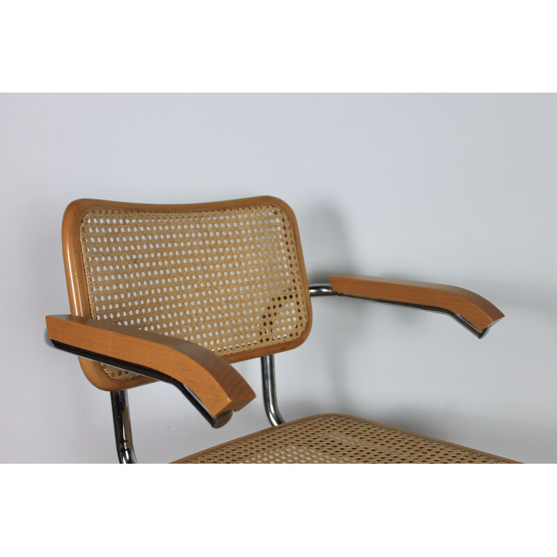 Vintage Cesca office chair by Marcel Breuer, 1990