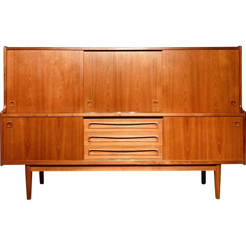 Mid century teak sideboard by Danish Furniture Makers