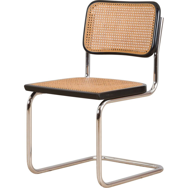 Vintage Cesca chair by Marcel Breuer, Italy 1970s