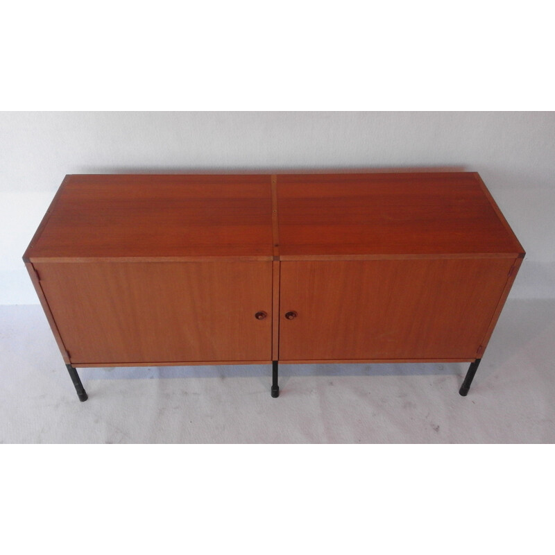 Vintage Minvielle teak sideboard, A.R.P. - 1960s