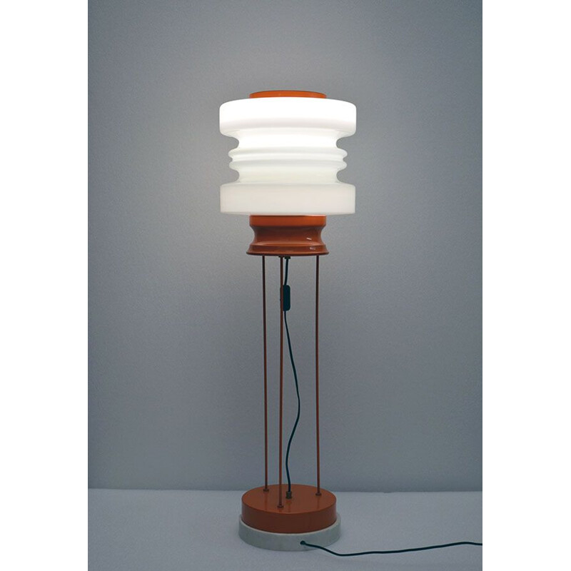 Lámpara de pie Stilnovo vintage, 1960