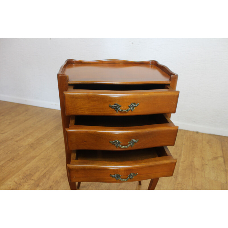 Vintage wooden chest of drawers, 1950-1960