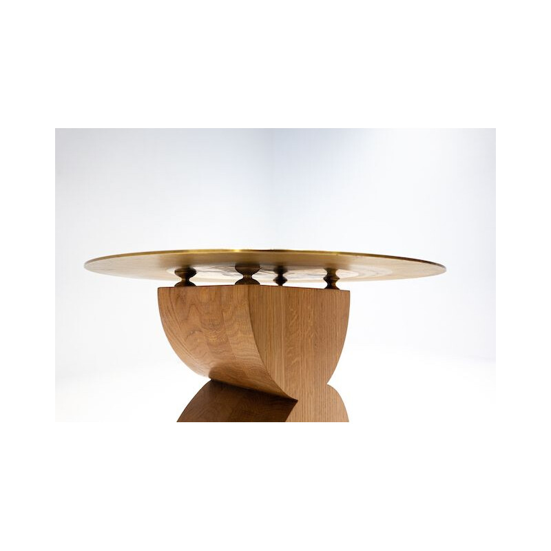 Table d'appoint vintage Constantin par Dino Gavina pour Studio Simon, Italie 1980