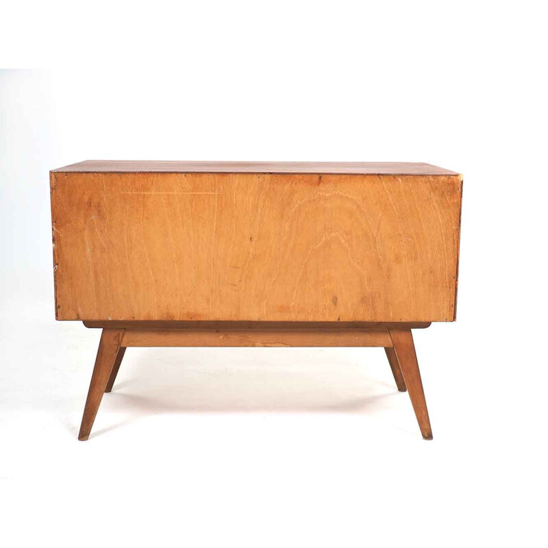 Cassettiera vintage in teak, 1950