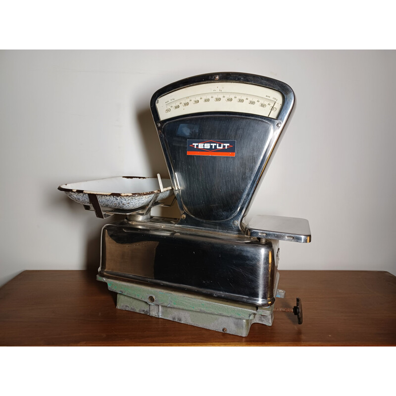 Testut double sided vintage scale