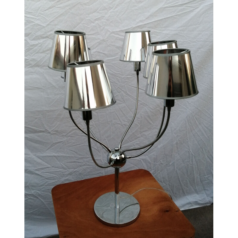 Now's Home France Space Age table lamp with 6 branches