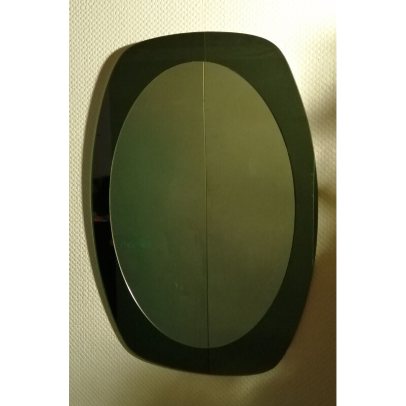 Vintage Veca mirror, Italy 1972