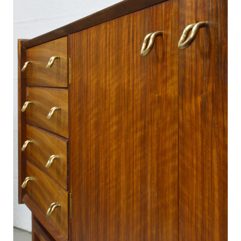 Mid-century Younger walnut sideboard - 1960s