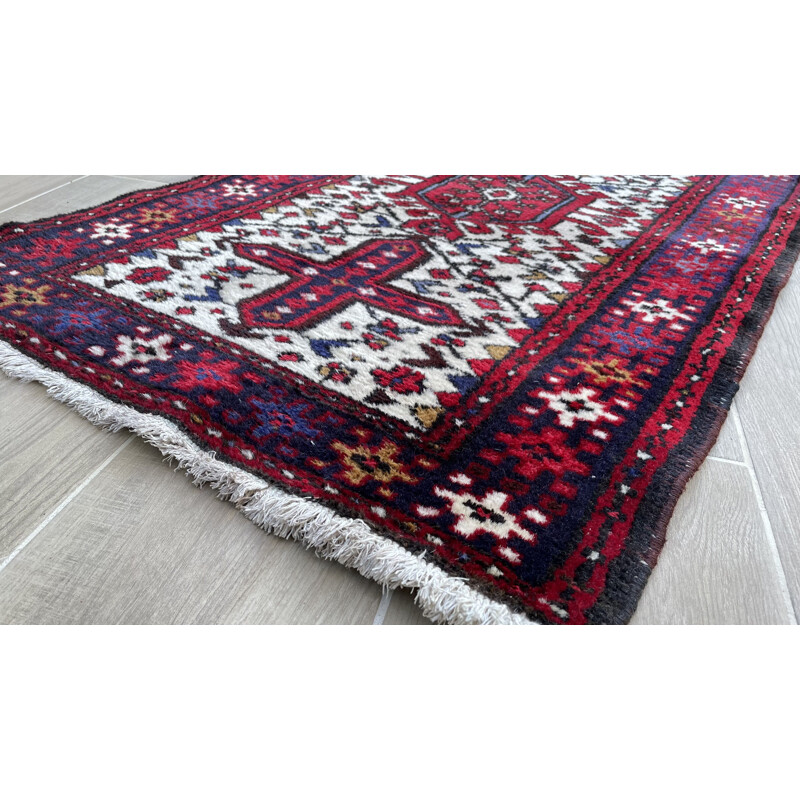 Vintage Persian hallway rug 